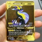 Pokemon Metal MIRAIDON VSTAR 3800 Super Card Golden English Anime Collection Toy
