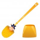Toilet Brush with Holder Trump Bathroom Cleaning Brush Funny Lavatory Gifts, Style A