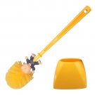 Toilet Brush with Holder Trump Bathroom Cleaning Brush Funny Lavatory Gifts, Style C