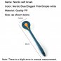 Long Handle Bath Brush Soft Bristles Exfoliating Massage Back Scrubber, Simple White