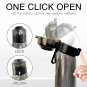 Flavored Water Bottle 650ml Sports Air Up 7 Flavour Fruit Pods for Camping Fitness, Purple