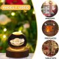 Pokemon Crystal Glass Ball 3D Night Figure 6CM Natural Light USB Plug Gift, Brown