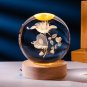 Pokemon Crystal Glass Ball 3D Night Figure 6CM Natural Light USB Plug Gift, Love You