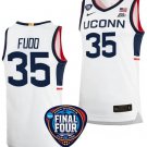 Azzi Fudd Jersey #35 UConn Basketball 2024 NCAA March Madness Final Four White