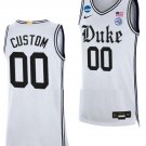 Custom Duke Blue Devils Jersey NCAA March Madness College Basketball White