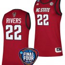 Saniya Rivers Jersey #22 NC State Wolfpack2024 NCAA March Madness Final Four Red