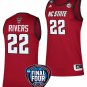Saniya Rivers Jersey #22 NC State Wolfpack2024 NCAA March Madness Final Four Red