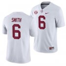 Alabama Crimson Tide #6 DeVonta Smith College NCAA Football White Jersey