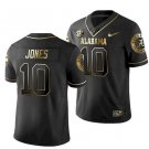 Alabama Crimson Tide #10 Mac Jones NCAA Football Jersey Black