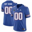 Men's Florida Gators Custom Jersey College Football All Stitched Royal Blue