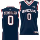 Ryan Nembhard Jersey #0 Gonzaga Bulldogs Basketball Lightweight Black Color