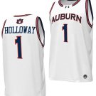 Aden Holloway Jersey #1 Auburn Tigers Replica College Basketball 2023-24 White
