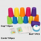Kids Stack Cup Game, Color Match, Logic & Learning Toy Set