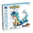 Pokemon Assembled Building Blocks Toys Anime Figures Cartoon Gift, Dragpm 481 Piece