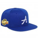 Unisex Gothic Letter Embroidery Hip-hop Hat Outdoor Adjustable Baseball Caps, Blue
