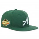 Unisex Gothic Letter Embroidery Hip-hop Hat Outdoor Adjustable Baseball Caps, Green