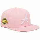Unisex Gothic Letter Embroidery Hip-hop Hat Outdoor Adjustable Baseball Caps, Pink