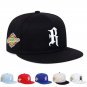 Gothic Letter R Embroidery Hip-hop Hats Outdoor Adjustable Casual Baseball Cap, Grey Black