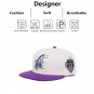 Unisex A Letter Embroidery Side Basketball Outdoor Adjustable Baseball Cap, Navy