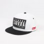 Unisex 3D Letter Print Flat Brim Baseball Hat &acirc;�� Hip-Hop Street Style, White