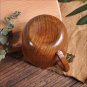 1PC Brown Wooden Mug Vintage Teacup Handmade Coffee Espresso Tea