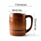 Wooden Cup Handmade Jujube Handle High Temperature Resistant Tea Coffee Beer, A