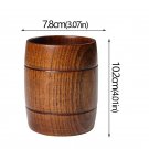 Wooden Cup Handmade Jujube Handle High Temperature Resistant Tea Coffee Beer, F