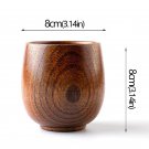 Wooden Cup Handmade Jujube Handle High Temperature Resistant Tea Coffee Beer, J