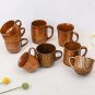 Wooden Cup Handmade Jujube Handle High Temperature Resistant Tea Coffee Beer, J