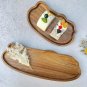 Wooden Serving Tray &acirc;�� Coffee, Snacks, Bread, Fruits & Desserts