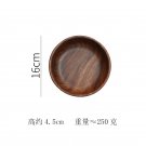 Walnut Solid Wood Bowl Creative Salad Fruit Storage Boat Bowl, Size M