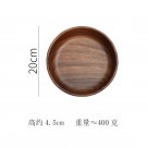 Walnut Solid Wood Bowl Creative Salad Fruit Storage Boat Bowl, Size L