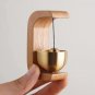 Wooden Wind Chimes Wireless Doorbell for Home Entrance, 1pc Light 1pc Dark