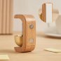 Wooden Wind Chimes Wireless Doorbell for Home Entrance, 1pc Light 1pc Dark