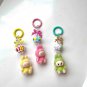Creative Bowknot Doll Pendant Keychain Gift, Lavender Violet