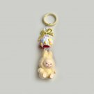 Creative Bowknot Doll Pendant Keychain Gift, Sunny Yellow