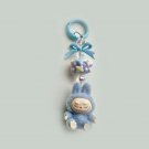 Creative Bowknot Doll Pendant Keychain Gift, Dreamy Blue