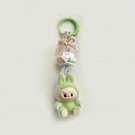 Creative Bowknot Doll Pendant Keychain Gift, Turquoise Green