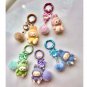 Creative Bowknot Doll Pendant Keychain Gift, Turquoise Green
