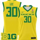 Ron Lee Jersey #30 Oregon Ducks 2025 Lightweight Basketball Yellow