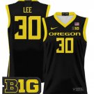 Ron Lee Jersey #30 Oregon Ducks 2025 Lightweight Basketball Black