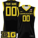 Custom Oregon Ducks Jersey Lightweight Basketball Black 2025