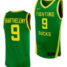 Keeshawn Barthelemy Jersey #9 Oregon Ducks Replica College Basketball