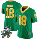 Notre Dame Fighting Irish 2025 #18 ANGELI Gridiron Leprechaun Edition Vapor Limited  Green