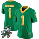 Notre Dame Fighting Irish 2025 #1 GREATHOUSE Gridiron Leprechaun Edition Vapor Limited Green