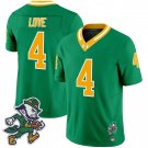 Notre Dame Fighting Irish 2025 #4 LOVE Gridiron Leprechaun Edition Vapor Limited Green