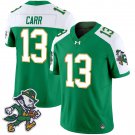 Notre Dame Fighting Irish 2025 #13 CARR Gridiron Leprechaun Edition Vapor Limited Green Alternate