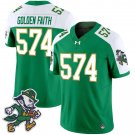 Notre Dame Fighting Irish #574 GOLDEN FAITH 2025 Edition Vapor Limited  Green Alternate