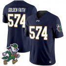 Notre Dame Fighting Irish #574 GOLDEN FAITH 2025 Edition Vapor Limited Navy