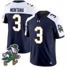 Notre Dame Fighting Irish 2025 #3 MON TANA Edition Vapor Limited Navy Throwback